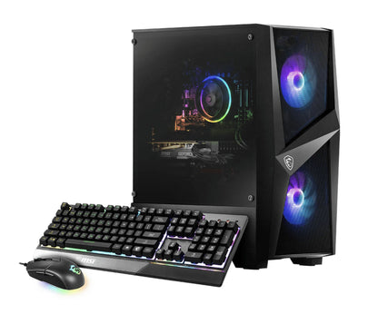 Codex R Gaming Desktop PC (6-Core Intel I5-12400F, Geforce RTX 4060 8GB, 32GB DDR5, 2X4Tb SSD (8TB), RGB Fans, 650W PSU, RGB Backlit KYB, Mouse, VR Ready, AC Wifi, Bluetooth, Win 11 Pro)